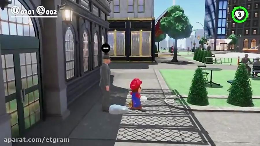 گیم پلی جدید بازی SUPER MARIO ODYSSEY  ای تی گرام