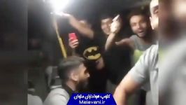 شادی بازیکنان ملوان پس فتح الگیلانو