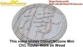 ChinaCNCzone mini Desktop Hobby CNC Router for Woodworking