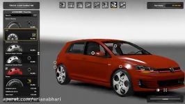 یورو تراک سیمولاتور 2 بازی جدید VW GOLF 7 GTI