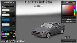 یورو تراک سیمولاتور 2 بازی جدید Toyota Sprinter