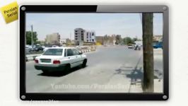 رانندگی عجیب غریب رانندگان متخلف قانون شکن ایرانی