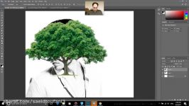 38 قسمت اول Double Exposure  فتوشاپ مقدماتی Adobe photoshop 2017  سعید طوفانی