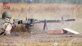 Ukrainian Army Soldiers Live Fire DShK 38