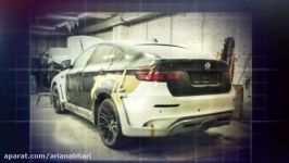 آموزش تعمیر خودرو  سپر اسپورت  BMW X6