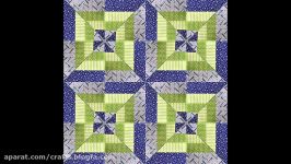 Video tutorial Strip quilt blocks