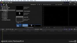 آموزش کار ترکیبی نرم افزارهای FinalCut Logic Pro X