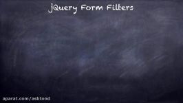 ۱۰  فیلتر سلکتور فرم در جی کوئری jQuery