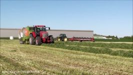 World Amazing Modern Agriculture Equipment Mega Machines Tractor Harvester Hay Bale Handling