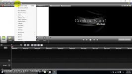 6 فیلم برداری صفحه مانیتور  Camtasia Studio  ادیت فیلم، فیلم برداری Screen