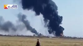 انفجار تانکر حمل سوخت در محور قوچان مشهد