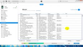 آموزش ریختن آهنگ ها داخل موزیک آیفون آیتونز
