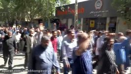 راهپیمایی مردم کنگاور