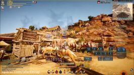 Location of Camel Crescent Shrine and Crescent Mountain Valencia Black Desert Online