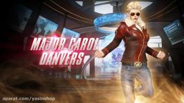 تریلر بازی MARVEL VS CAPCOM INFINITE معرفی Major Carol