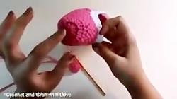 Crochet Ladies Sleeper .روفرشی یا پاپوش زنانه قلاب