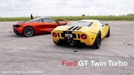 McLaren 720S vs Ford GT Twin Turbo Heffner GT1000 Roll Racing and Rev Battle