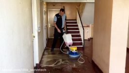 Kevin Cleaning Altro Safety Flooring With Klindex Rocky  CSB Floor Care