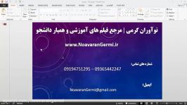 فیلم پروژه پروتکل مسیریابی AODV بهبود یافته در NS2