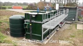 Dissolved Air Flotation DAF System  Removes Algae from Reservoir Water  Siltbuster Limited