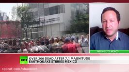 Confusion and panic on streets as earthquake hits Mexico  eyewitness