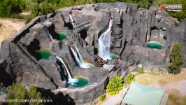 پارک مصنوعی دره نوردی Canyoning park