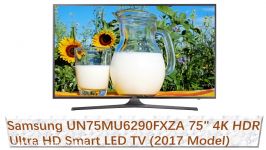 Newest Samsung UN75MU6290FXZA 75 4K HDR Ultra HD Smart LED TV 2017 Model Overview