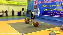 لحظه رکورد شکنی سهراب مرادی