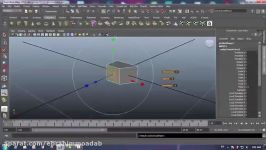 10 معرفی فرمان MAYA Extrude