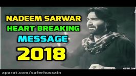 NADEEM SARWAR 2018 MSG FOR ALL MOMENINS