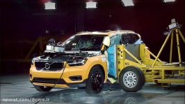 2018 Volvo XC40 Side impact crash test 50kmh