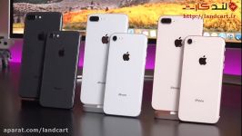 جعبه گشایی موبایل آیفون 8 8 پلاس  iphone8