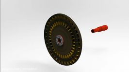 Animation of hydrodynamic torque converter