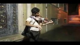 ویولون زدن استادانه  Violin masterful handling