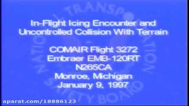 NTSB Animation Comair Flight 3272