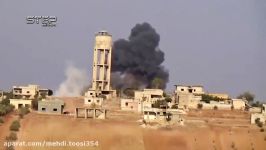 انهدام مقر گروه تروریستی تکفیری فیلق الشام در حمله هوا
