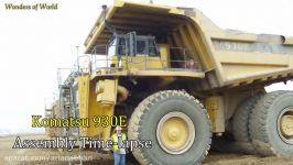 تایم لپس خط تولید Komatsu