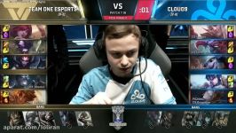 Team oNe Esports vs Cloud 9 Highlights Worlds 2017 Play in Group B LoL World Championship ONE vs C9