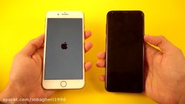 iPhone 8 Plus vs Samsung Galaxy S8 Plus  Speed Test 4K