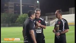 مصاحبه برانكو ایوانكوویچ در اردو پرسپولیس در دوبی