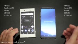 Speedtest Sony Xperia XZ1 vs Samsung Galaxy S8 Plus  Hoàng Hà Channel