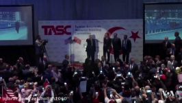 ضرب شتم معترضان در جریان سخنرانی اردوغان در نیویورک‎‎
