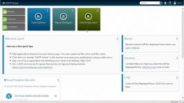 10 SAS Visual Analytics Modern Home Page Basics  How