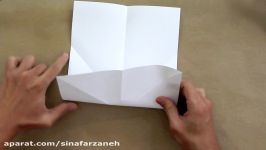 How to make an F15 Eagle Jet Fighter Paper Plane Tadashi Mori