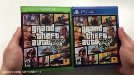 Grand Theft Auto V GTA 5 PS4 Xbox One Unboxing 