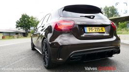 2018 Mercedes AMG A45 PERFORMANCE EXHAUST  LOOKS SOUND