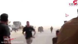 لحظه انهدام خودروی انتحاری داعش در کرکوک + فیلم