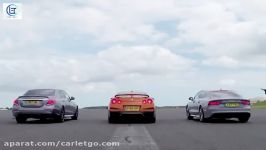 Audi RS7 vs Nissan GT R vs Mercedes AMG E63 S