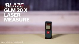 Bosch BLAZE GLM 20 X Laser Measure Product Video