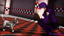 【MMD x FNaF】Meow MEME Purple Guy x Phone Guy